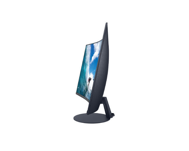 Samsung 32 Inch Curved Monitor with Optimal Curvature 1000R C32T550F