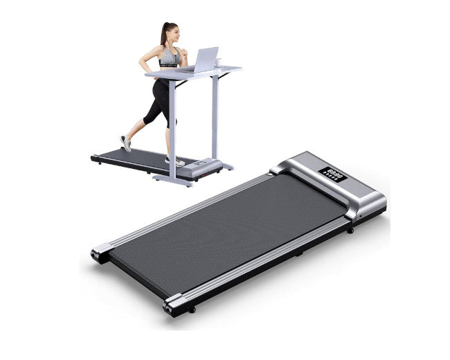 COOLBABY Walking Pad, Under Desk Treadmill with LED Display, Multi-Speed, Remote Control