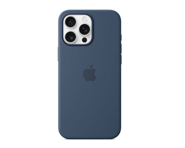 Apple iPhone 16 Pro Max Silicone Case with MagSafe, Denim MYYU3ZM/A