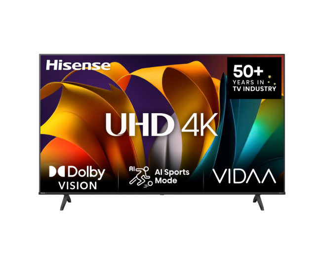 Hisense 55 Inch Smart TV - 55" A6N UHD Smart TV VIDAA Smart OS 55A6NT