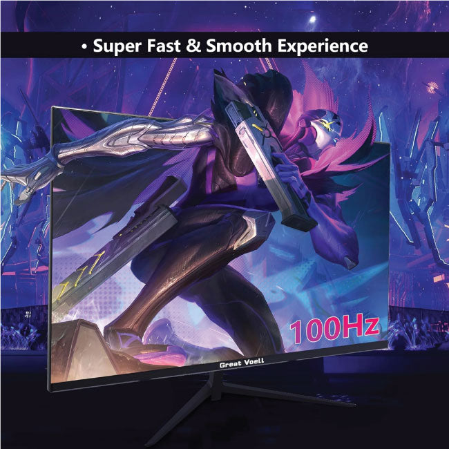 Great Voell 27 Inch Full HD 100Hz 1ms Response Time Gaming Monitor Z270B13
