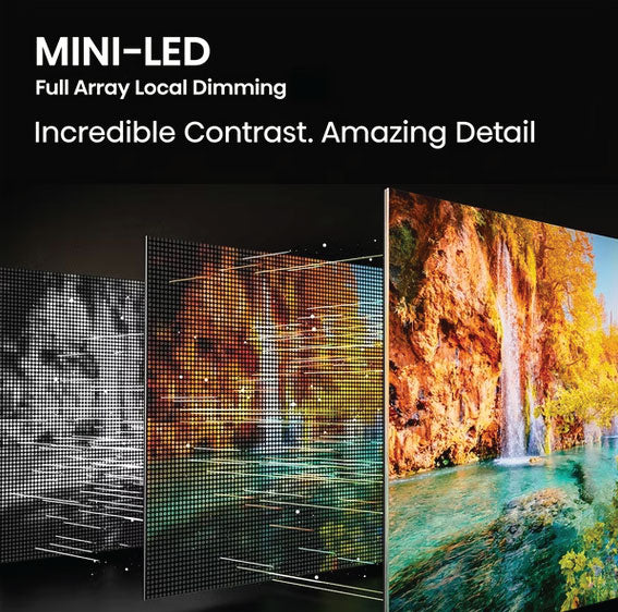 Hisense 55 Inch Class U6 Series Mini-LED ULED 4K Google TV 55U6N