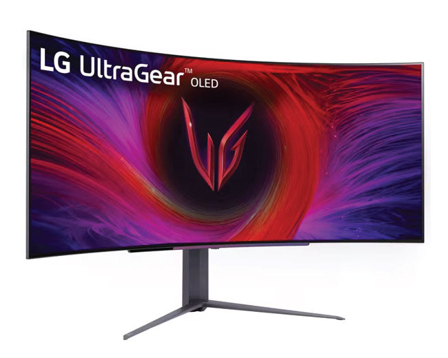 LG 45 Inch UltraGear™ OLED WQHD 1440P 240Hz 0.03ms Curved Gaming Monitor 45GS96QB-B
