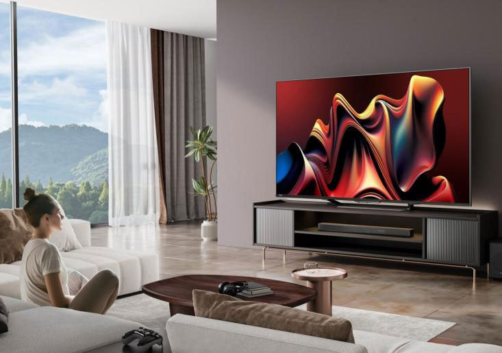 Hisense 75 Inch 144Hz QLED U7NQT 4K Ultra HD Mini-LED Smart TV 75U7NQT