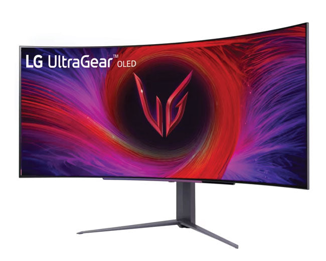 LG 45 Inch UltraGear™ OLED WQHD 1440P 240Hz 0.03ms Curved Gaming Monitor 45GS96QB-B