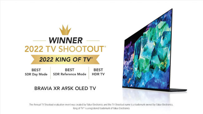 Sony 65 Inch BRAVIA A95K Series 4K Ultra HD Smart TV 65A95K