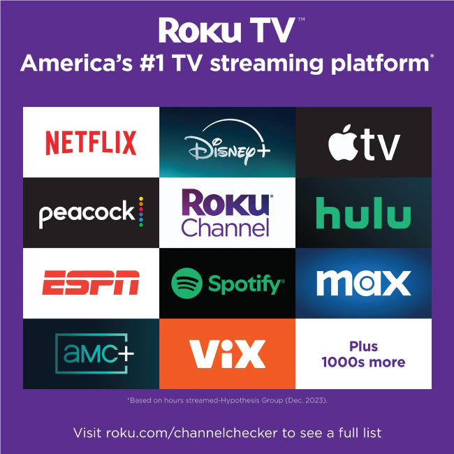 Hisense 32 Inch H4 Series HD LED Roku Smart TV