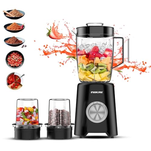 Nikai 3-in-1 Blender with 3 Jars 600W NB2900NA1