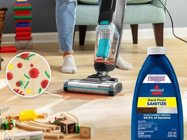 BISSELL CrossWave HF2 3845 Wet & Dry Multi-Surface Vacuum Cleaner – Corded, 420W