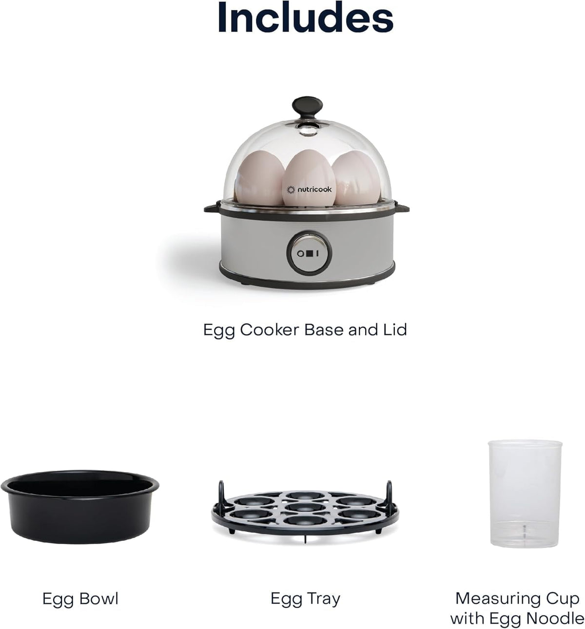 Nutricook Rapid Egg Cooker ZDQ-705