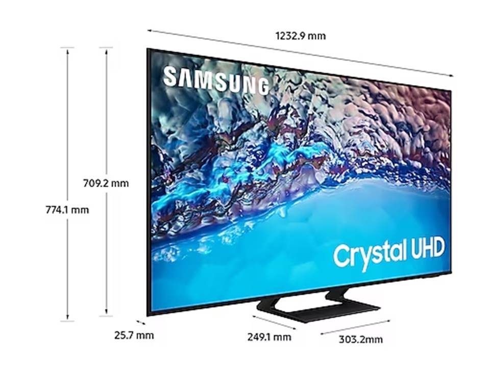 تلفزيون سامسونج الذكي 55 بوصة BU8500 كريستال UHD 4K HDR