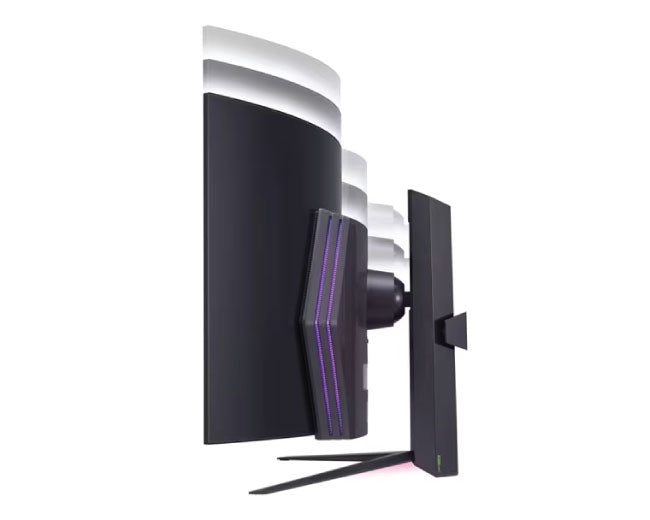 LG 45 Inch UltraGear™ OLED WQHD 1440P 240Hz 0.03ms Curved Gaming Monitor 45GS96QB-B