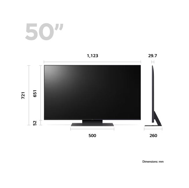 LG UR91 50 inch 4K Smart UHD TV with HDR10 Pro 50UR9100