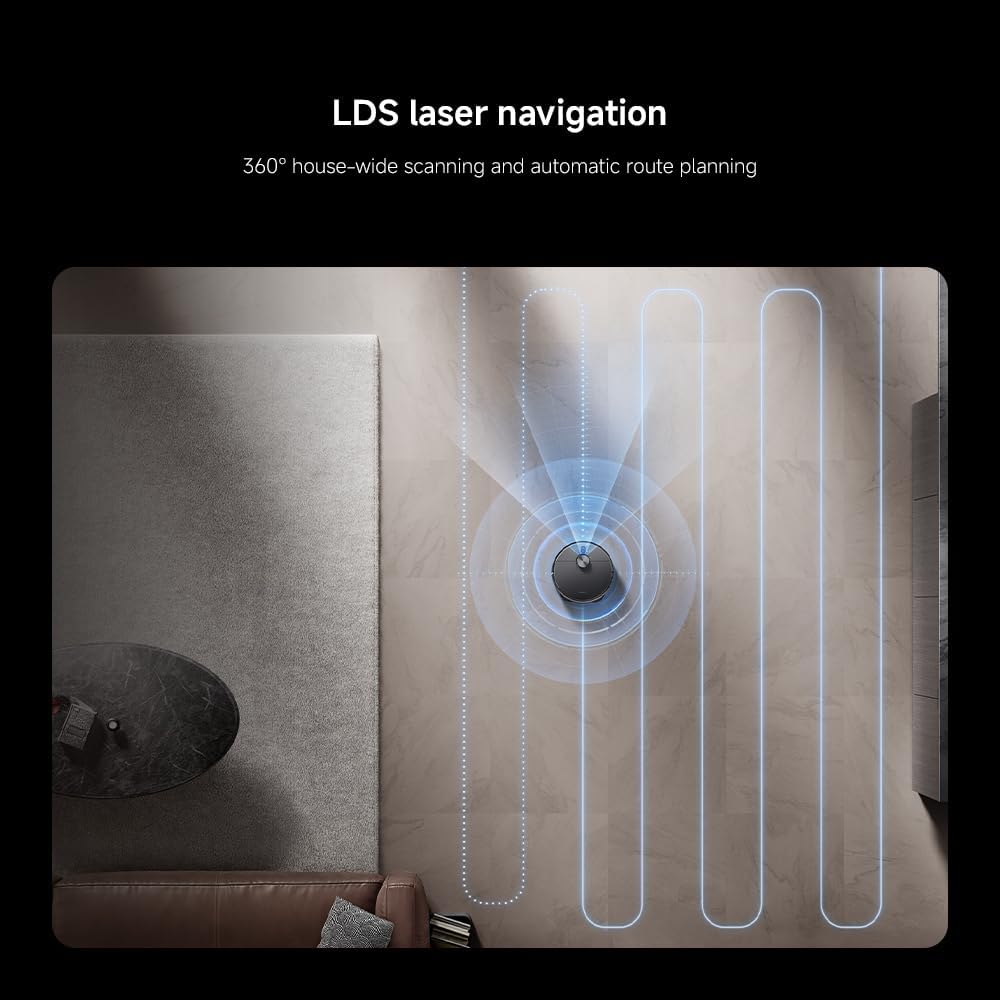 Xiaomi Robot Vacuum X20 Max with All-in-One Omni Station, Self-Emptying & Self-Drying, 8000Pa