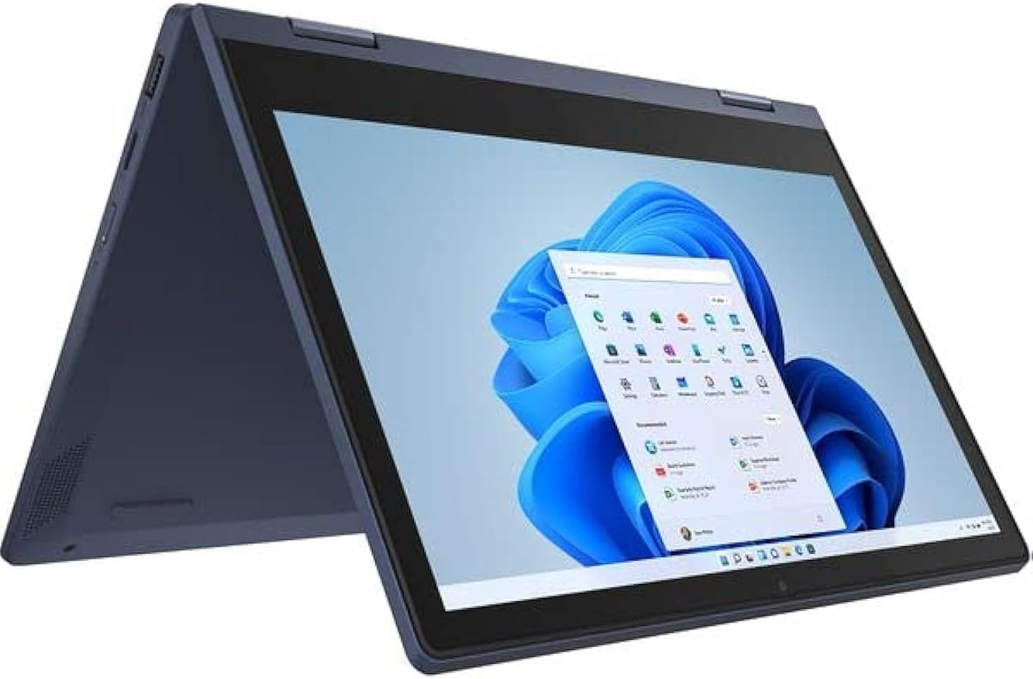 Lenovo IdeaPad 11.6" Convertible Laptop, Intel Celeron, 4GB RAM, 64GB Storage, Windows 10 Home, Blue