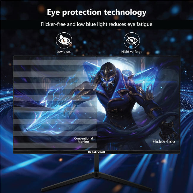 Great Voell 27 Inch Full HD 100Hz 1ms Response Time Gaming Monitor Z270B13
