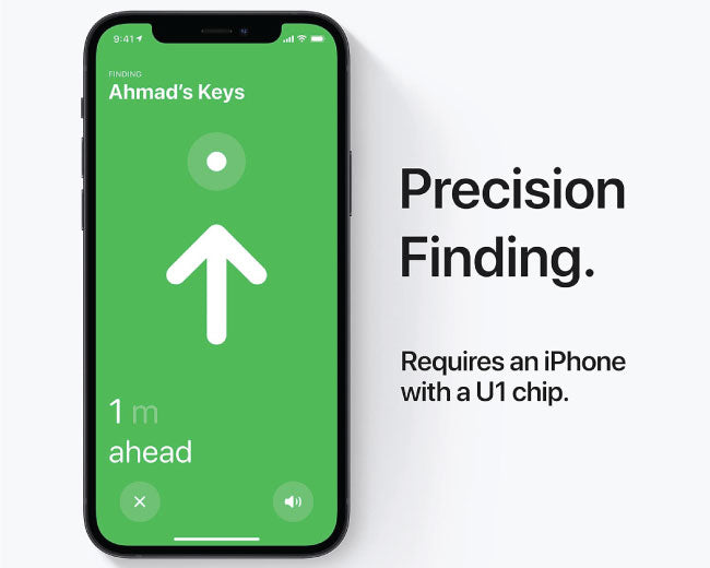 Apple AirTag 4 Pack Track & Locate with Find My Network, See Direction, Find Items by Asking Siri, Use with Keys MX532ZE/A