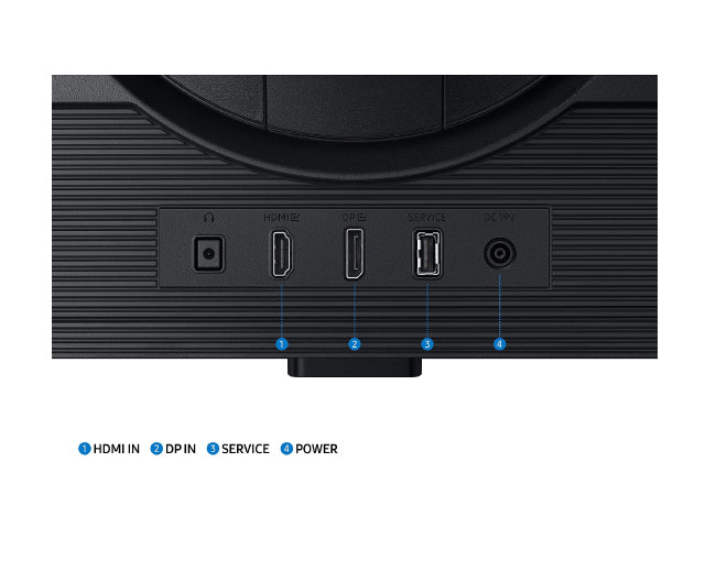 Samsung 27 Inch Monitor Odyssey G5 (G50D), QHD, 165Hz, Gaming Monitor LS27DG500EUX