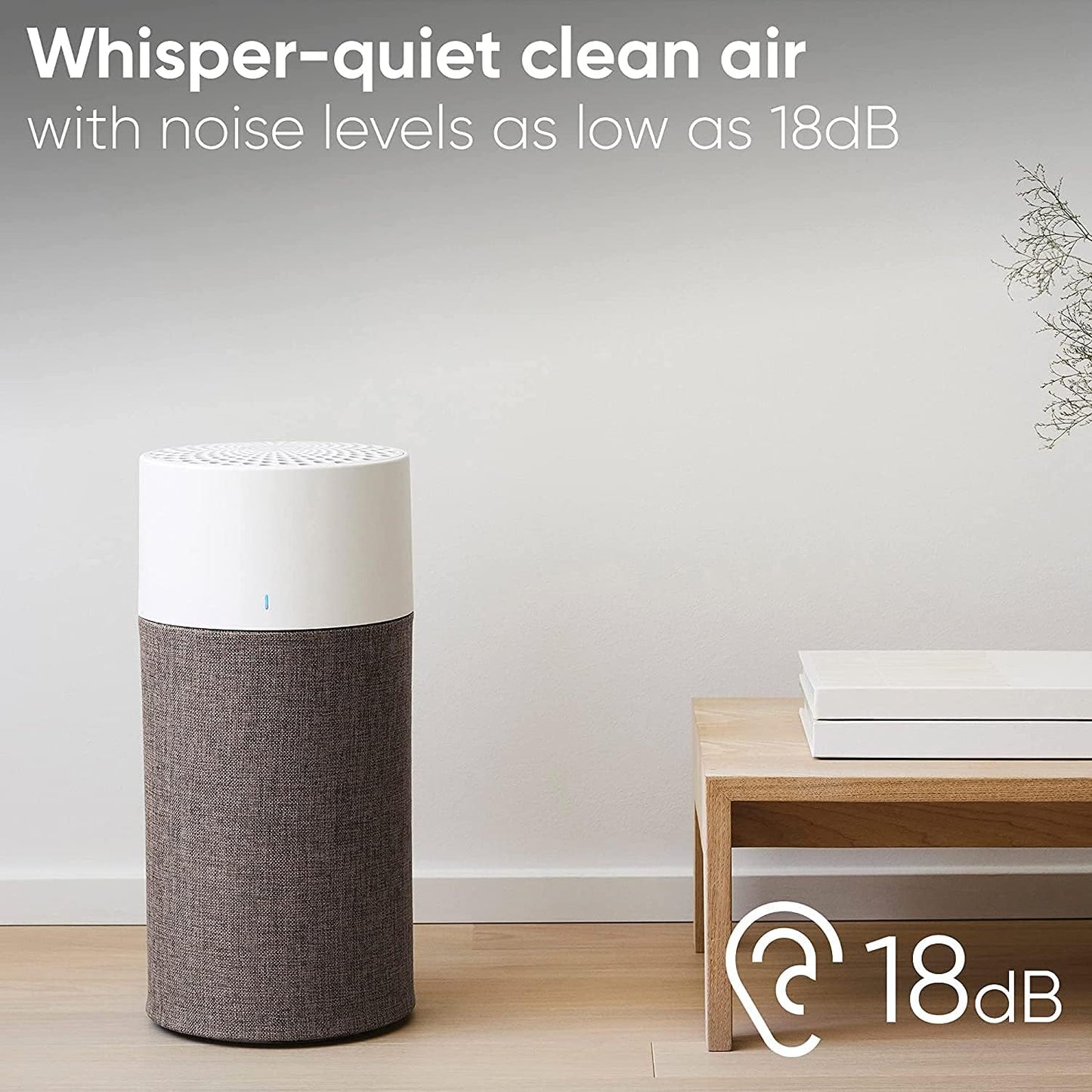Blueair Blue 3210 Air Purifier - HEPASilent Technology for Small Rooms