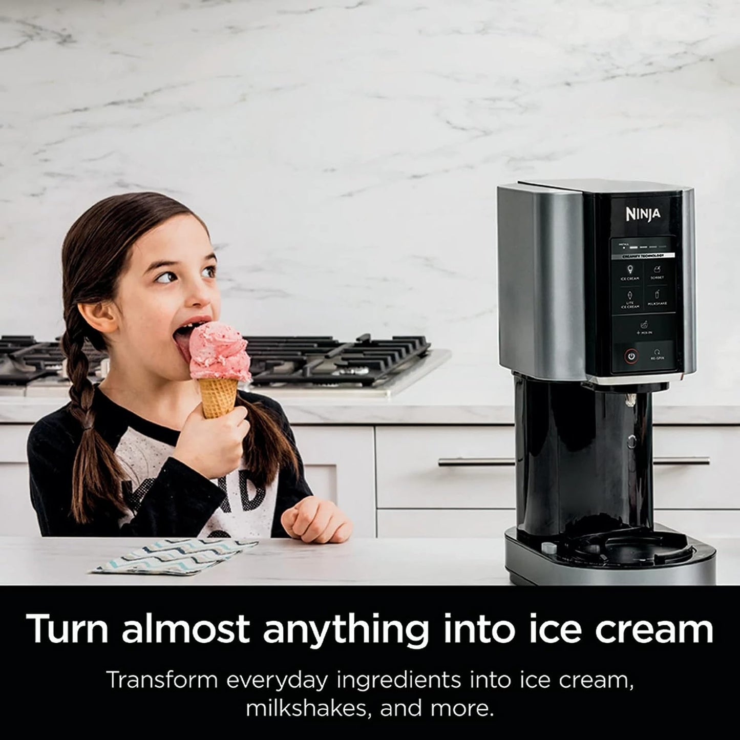 Ninja CREAMi Ice Cream Maker NC300 Pint Containers & Lids