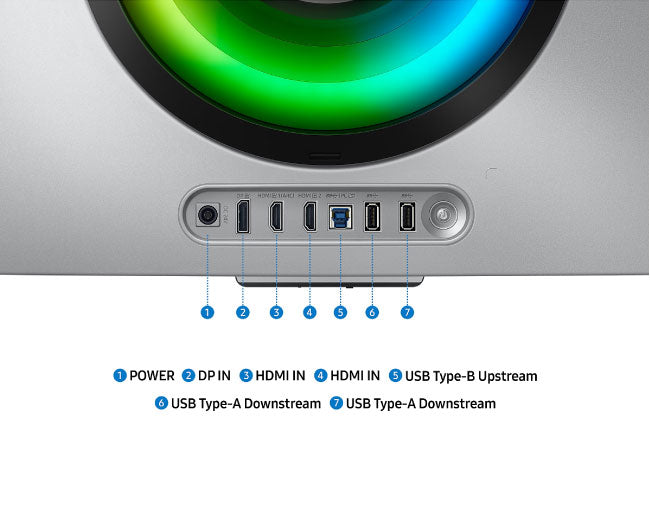 Samsung 34 Inch Monitor Odyssey OLED G8 G85SD Ultra WQHD 175Hz Gaming Monitor LS34DG850