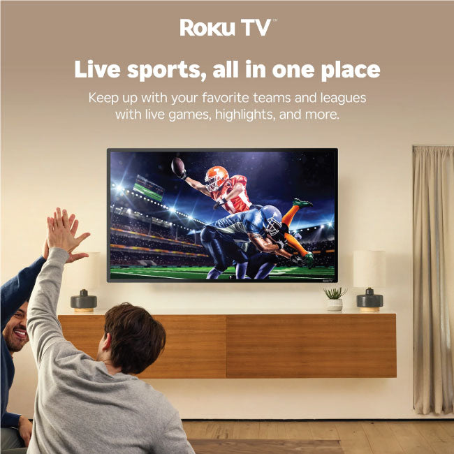 Hisense 32 Inch H4 Series HD LED Roku Smart TV