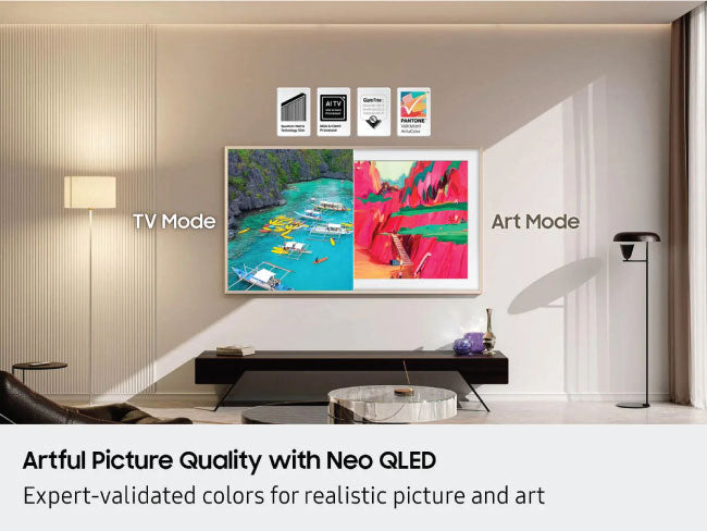 Samsung 65 Inch Class The Frame Pro 4K Samsung Vision AI Smart TV QN65LS03