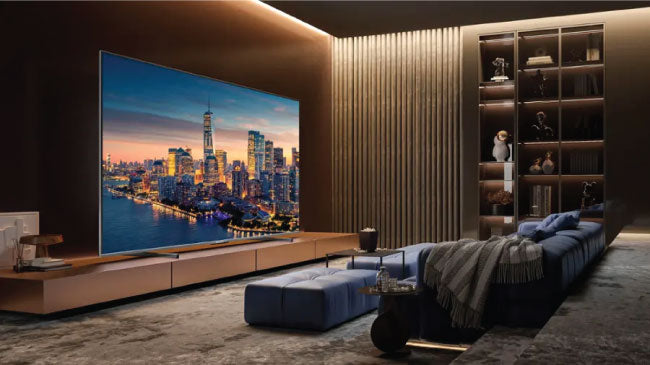Hisense 100 Inch Class U76 Series QLED 4K Google TV 100U76N