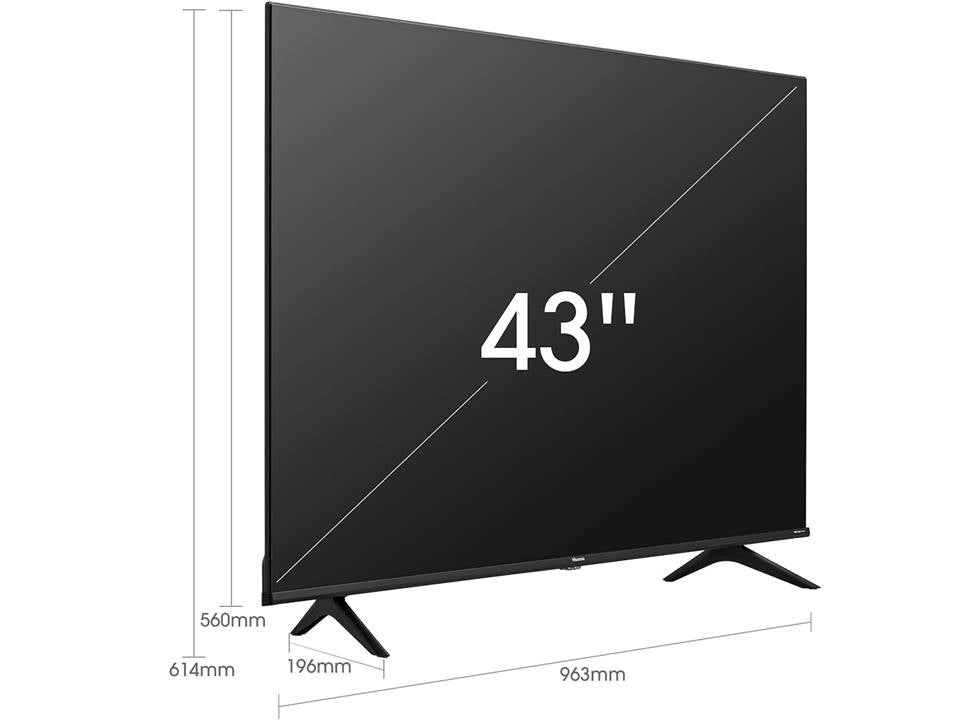 Hisense 43 Inch A6BG 4K UHD Smart TV 43A6BG