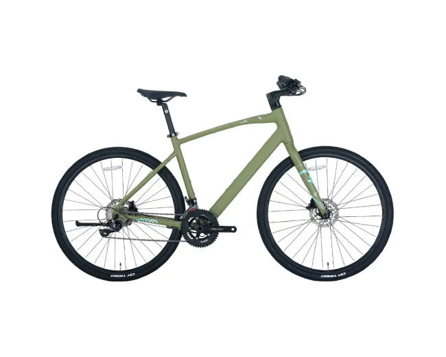 JAVA SENTIERO Aluminum, Integrated Cable Road Bike with Hydraulic Disc Brake