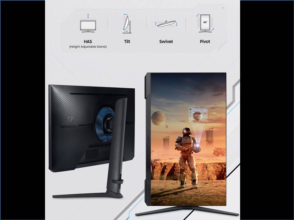 Samsung 32 inches G32A Odyssey G3 Full HD 165Hz Gaming Monitor