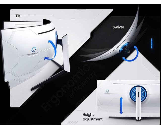 Samsung 49 inches AG9 Odyssey Neo G9 Dual QHD 2K 240Hz Curved Gaming Monitor