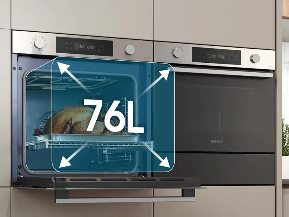 فرن سامسونج المدمج NV7000B 4 Series 4 المدمج بسعة 76 لترًا