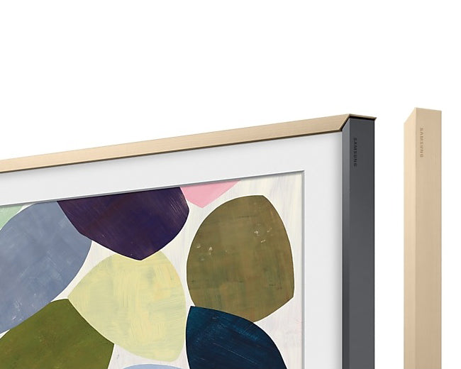 إطار قابل للتخصيص بلون بيج لتلفزيون سامسونج ذي فريم مقاس 55 بوصة (2020) | VG-SCFT55BE/XC