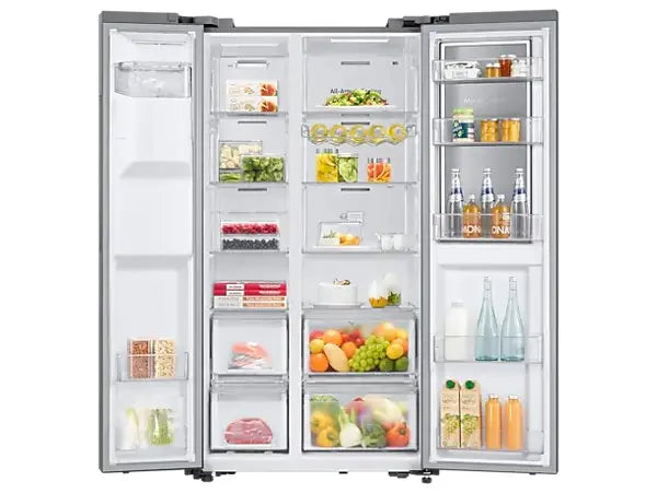 Samsung Side By Side Refrigerator with Food Showcase and SpaceMax™ Technology RH65DG54R3S9SG