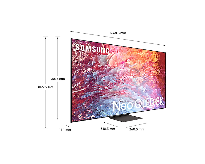 تلفزيون سامسونج الذكي 75 بوصة QN700B Neo QLED 8K HDR ***