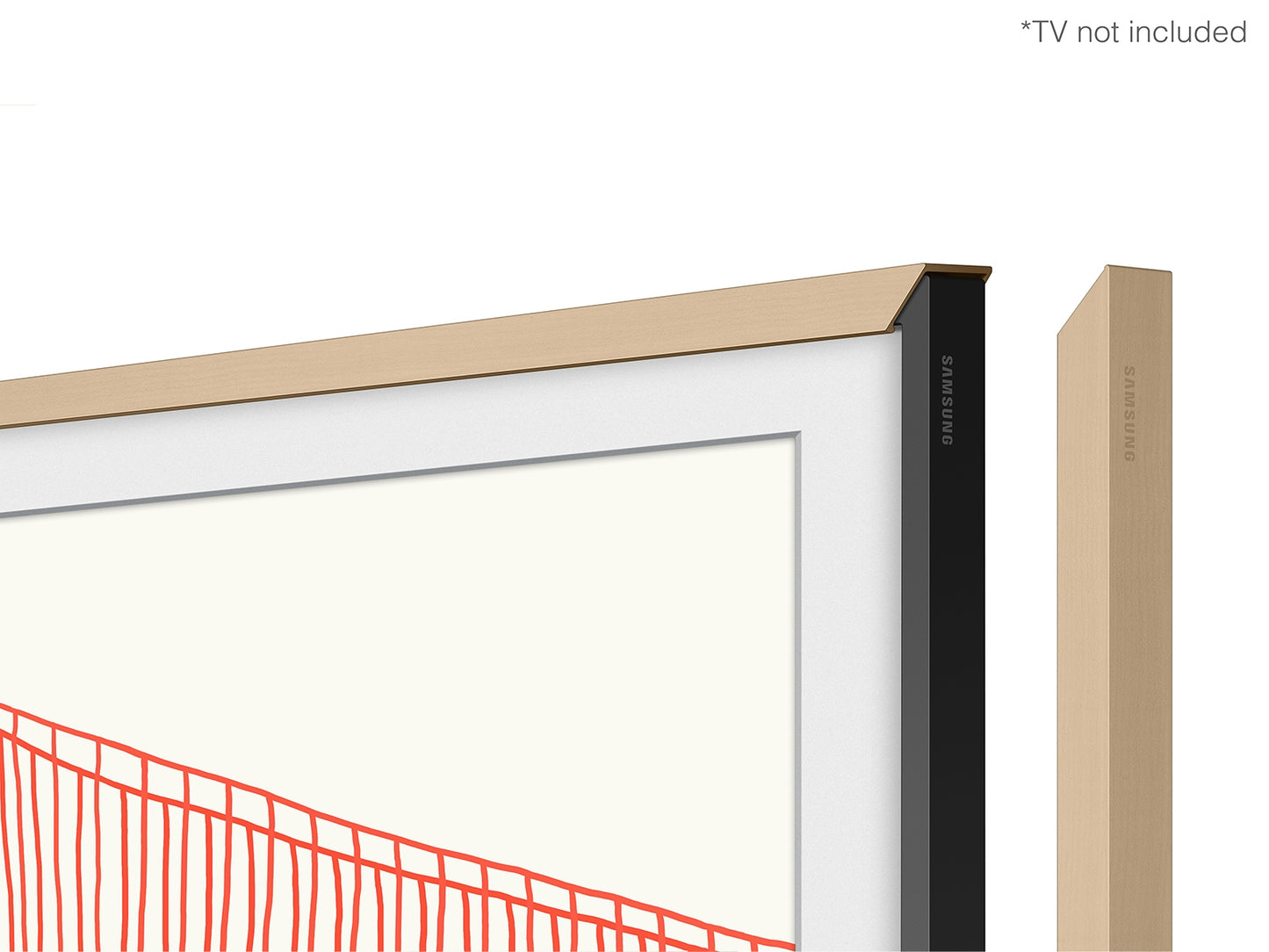 Samsung The Frame Bezel - Modern Beige | 50-Inch | 2021 | VG-SCFA50BEB