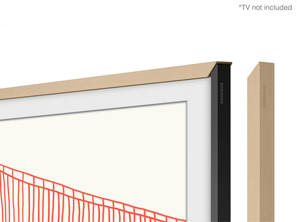 Samsung The Frame Bezel - Modern Beige | 50-Inch | 2021 | VG-SCFA50BEB
