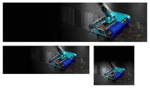 Dyson V15s Detect Submarine washing a spill off a hard floor
