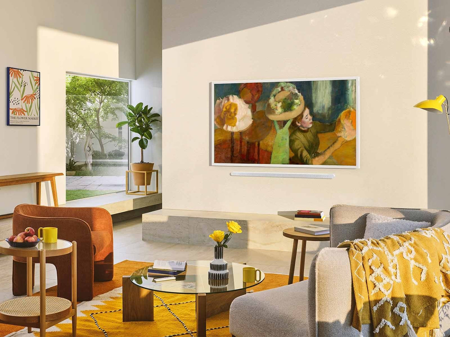 Samsung 55 Inch Class The Frame 4K Samsung Vision AI Smart TV 2025 55LS03FA