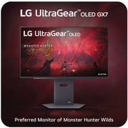 LG 27 Inch UltraGear OLED QHD 1440P 480Hz 0.03ms G-Sync® Compatible DisplayPort 2.1 Gaming Monitor 27GX790A