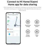 Xiaomi Electric Scooter 4 Lite 2nd Gen, 300w Power 25km/h with 10 Inch Tubeless Tire up to 25km Range Lightweight Foldable Design