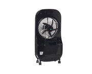Olsenmark Rechargeable Mist Fan, 3 Speed Remote Settings, 360 Rotary Direction, Rechargeable 12v 6.5Ah Sealed Lead-Acid Battery OMF1762