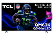 TCL 75 Inch QM63K Series QD-Mini LED QLED 4K UHD Smart TV with Google TV 75QM63K