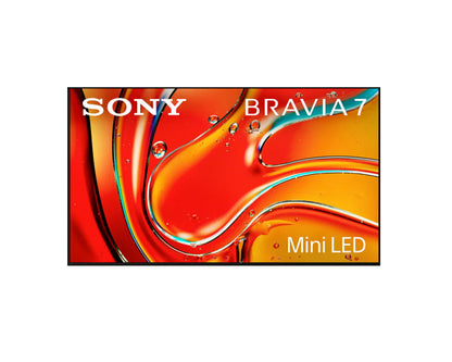 Sony 75 Inch Smart TV - BRAVIA 7 Class Mini LED QLED 4K HDR Google TV 2024 Model - Buy Online in UAE