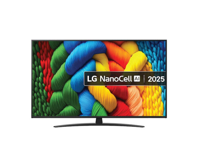 LG 75 inch NanoCell AI NANO81 4K Smart TV 2025 75NANO81A