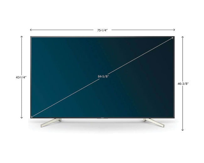 Sony 85 Inch Class LED X850F Series UHD 4K Smart Android TV 85X850F 