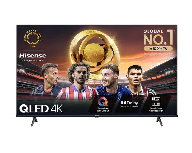 Hisense 50 Inch Smart TV - 50" Smart 4K Ultra HD HDR QLED TV with Amazon Alexa 50E7NQTUK