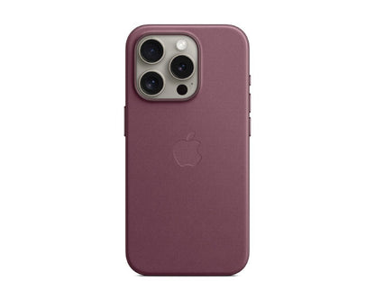 Apple iPhone 15 Pro FineWoven Case with MagSafe, Mulberry MT4L3ZM/A 