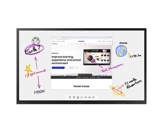 Samsung 75 Inch Interactive Display Flip 3 Unit WM75A